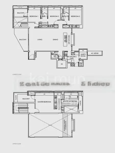 4 Bed Apartment (Condo) for Sale in  The Oliv - Image 18